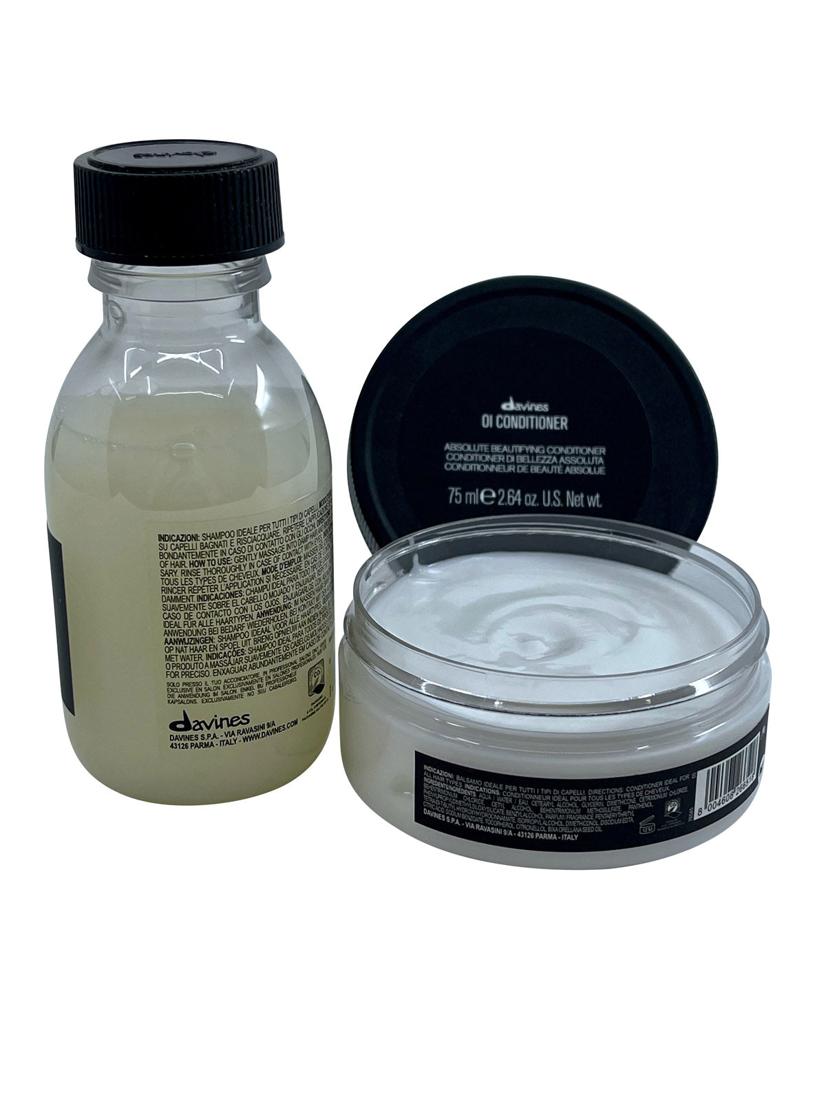 Davines OI Shampoo 3.04 OZ & OI Conditioner 2.64 OZ