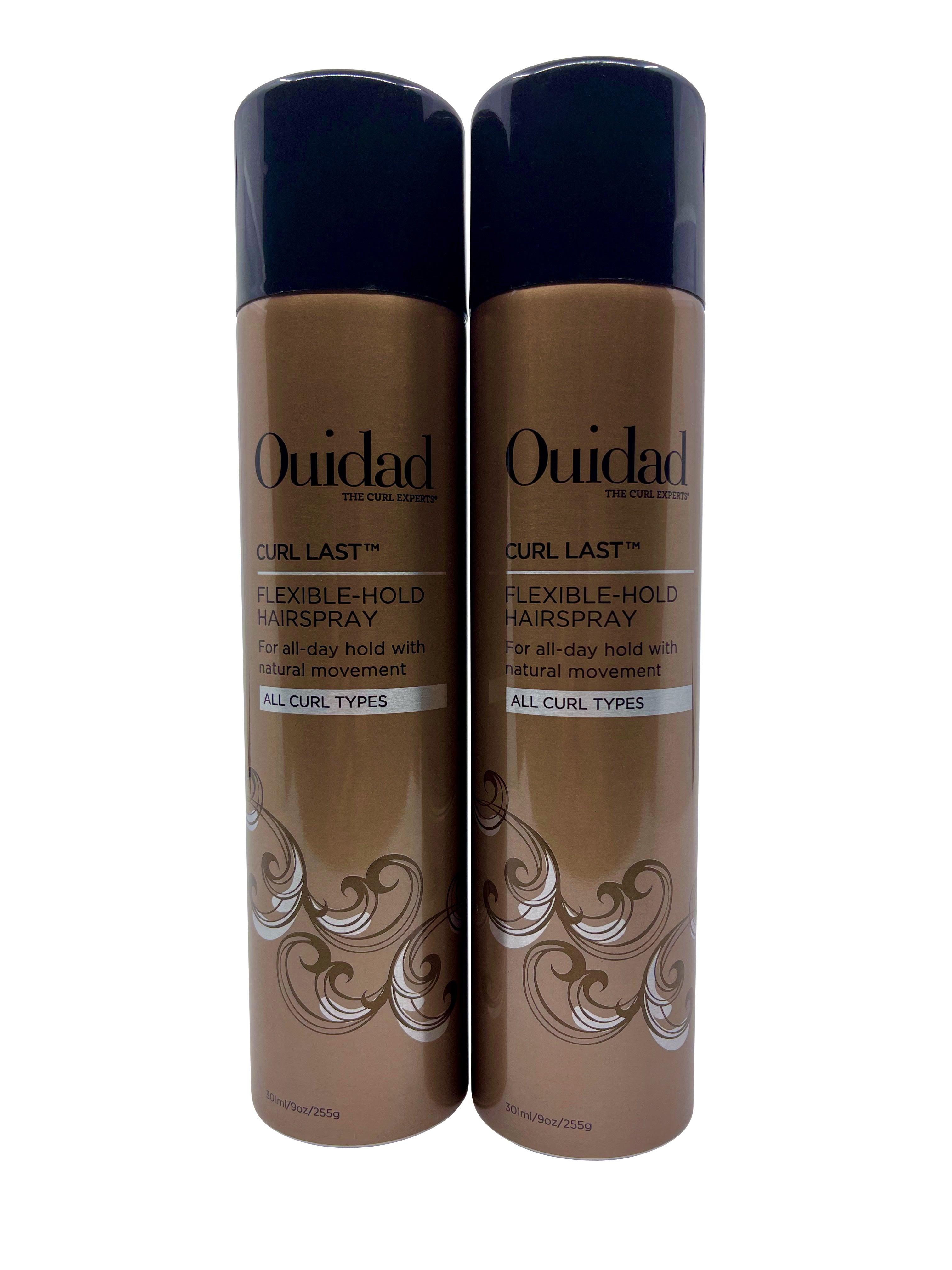 Ouidad Curl Last Flexible Hold Hairspray 9 OZ Set of 2