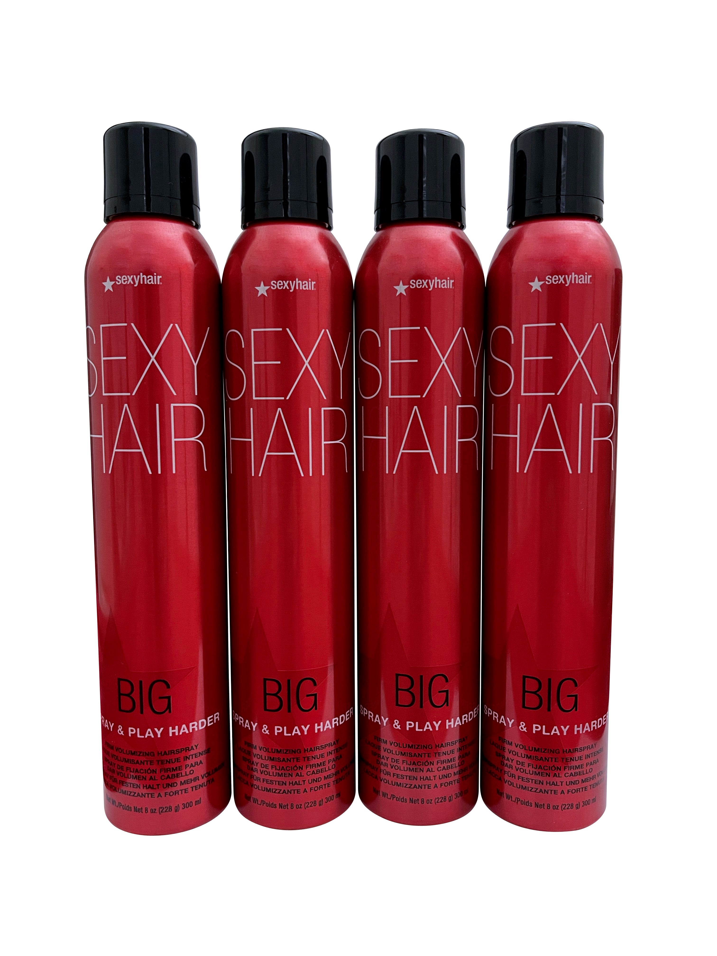 Big Sexy Hair Spray & Play Harder 8 OZ Set of 4