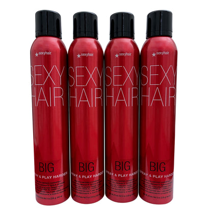 Big Sexy Hair Spray & Play Harder 8 OZ Set of 4