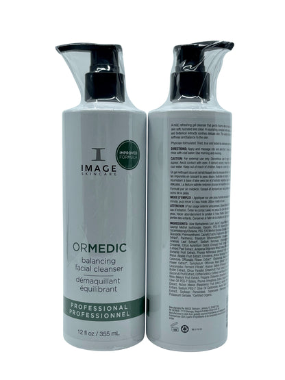 Image Skincare Ormedic Balancing Facial Cleanser 12 OZ Set of 2