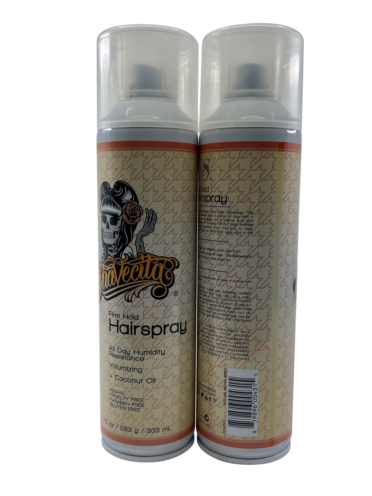 Suavecito Firm Hold Hair Spray 10 OZ Set of 2