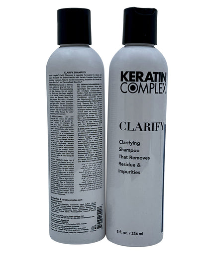 Keratin Complex Clarify Clarifying Shampoo 8 OZ Set of 2