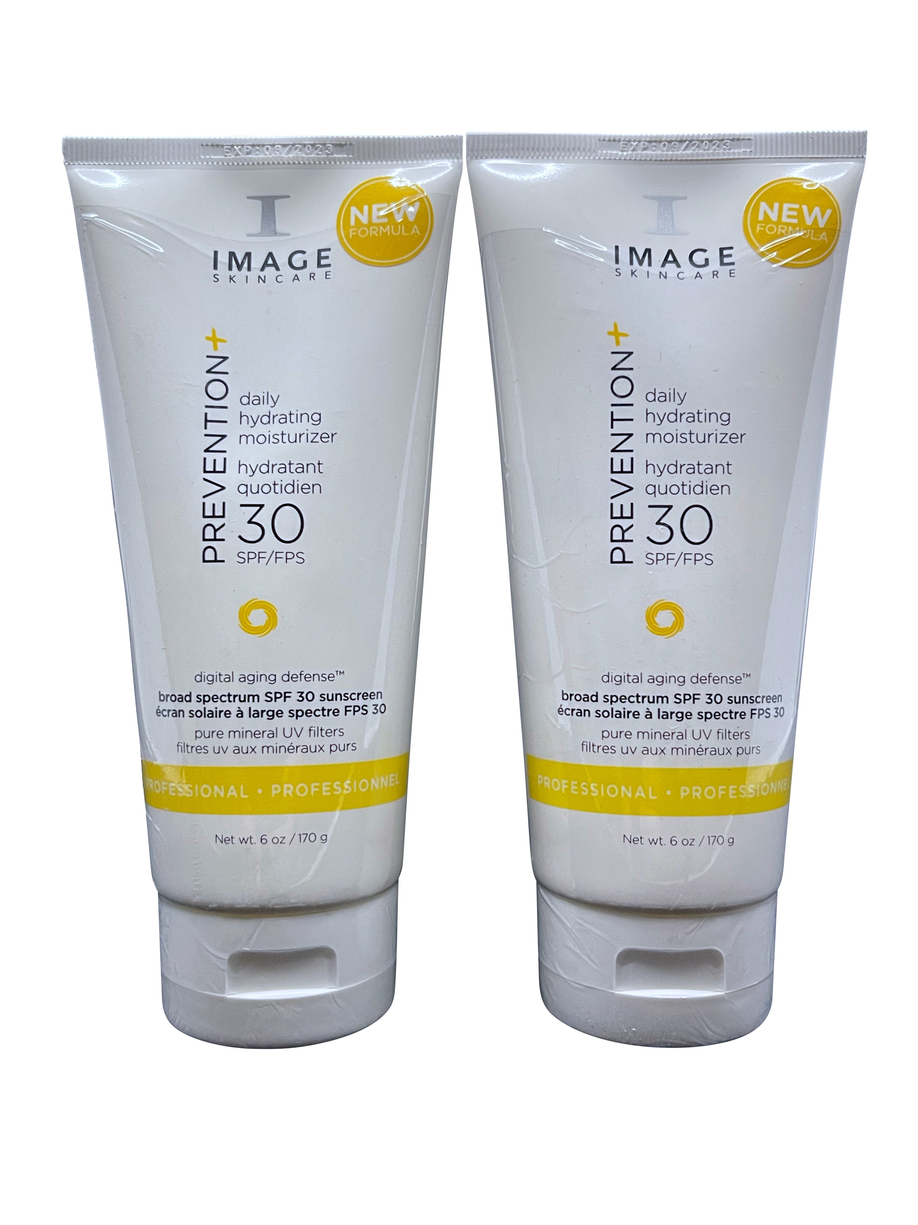 Image Skincare Prevention + Daily Hydrating Moisturizer SPF 30 6 OZ Set of 2