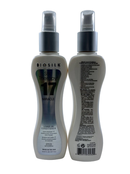 Biosilk Silk Therapy 17 Miracle Leave In Conditioner 5.64 OZ Set of 2