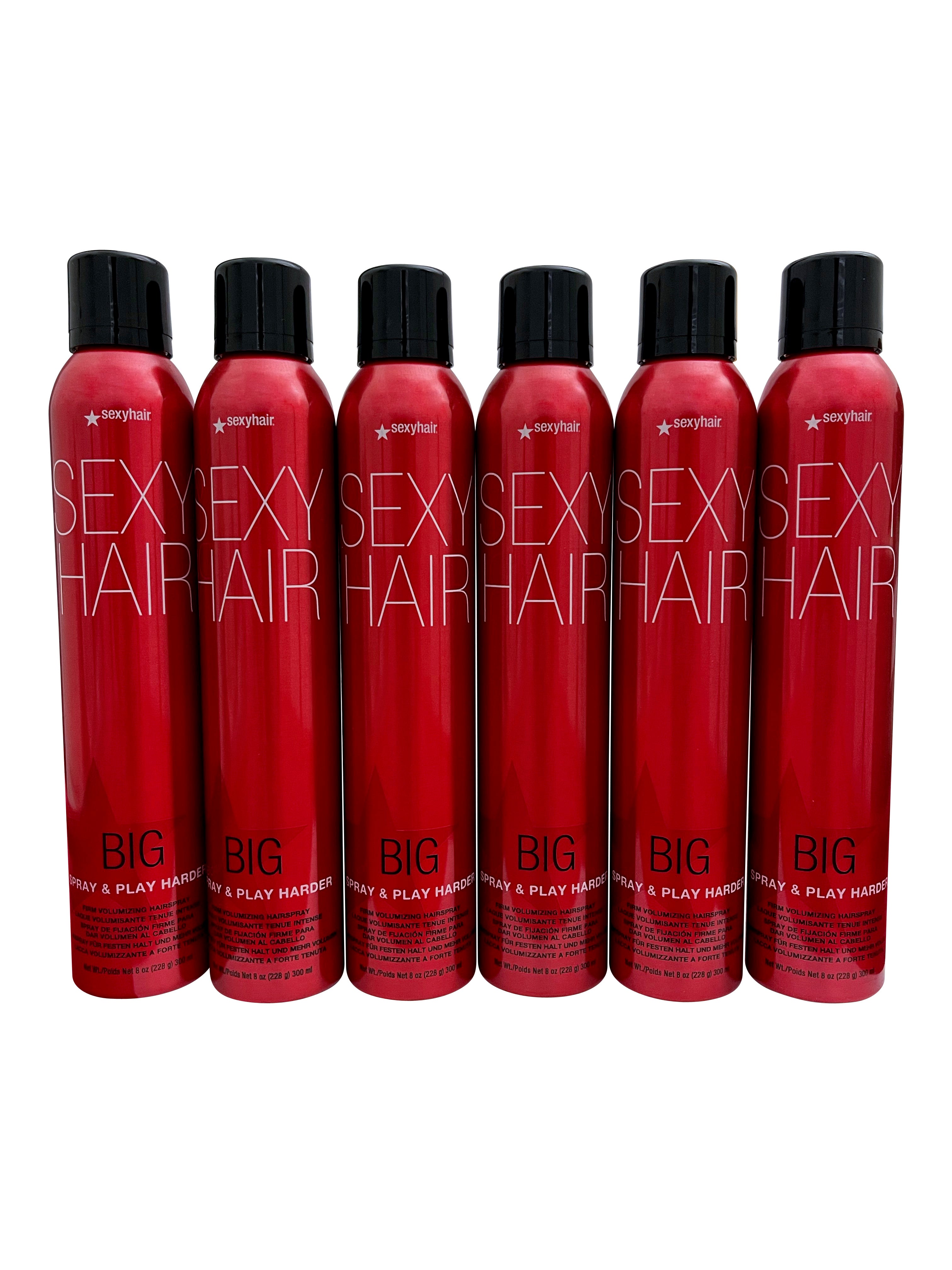 Big Sexy Hair Spray & Play Harder 8 OZ Set of 6