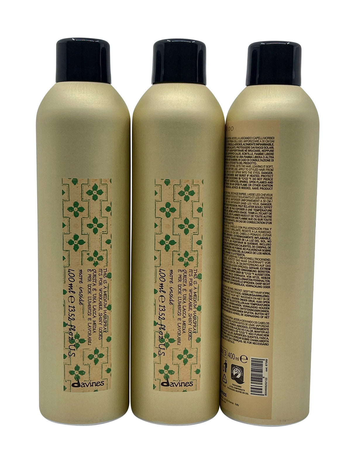 Davines This is a Medium Hairspray 13.52 OZ Set of 3