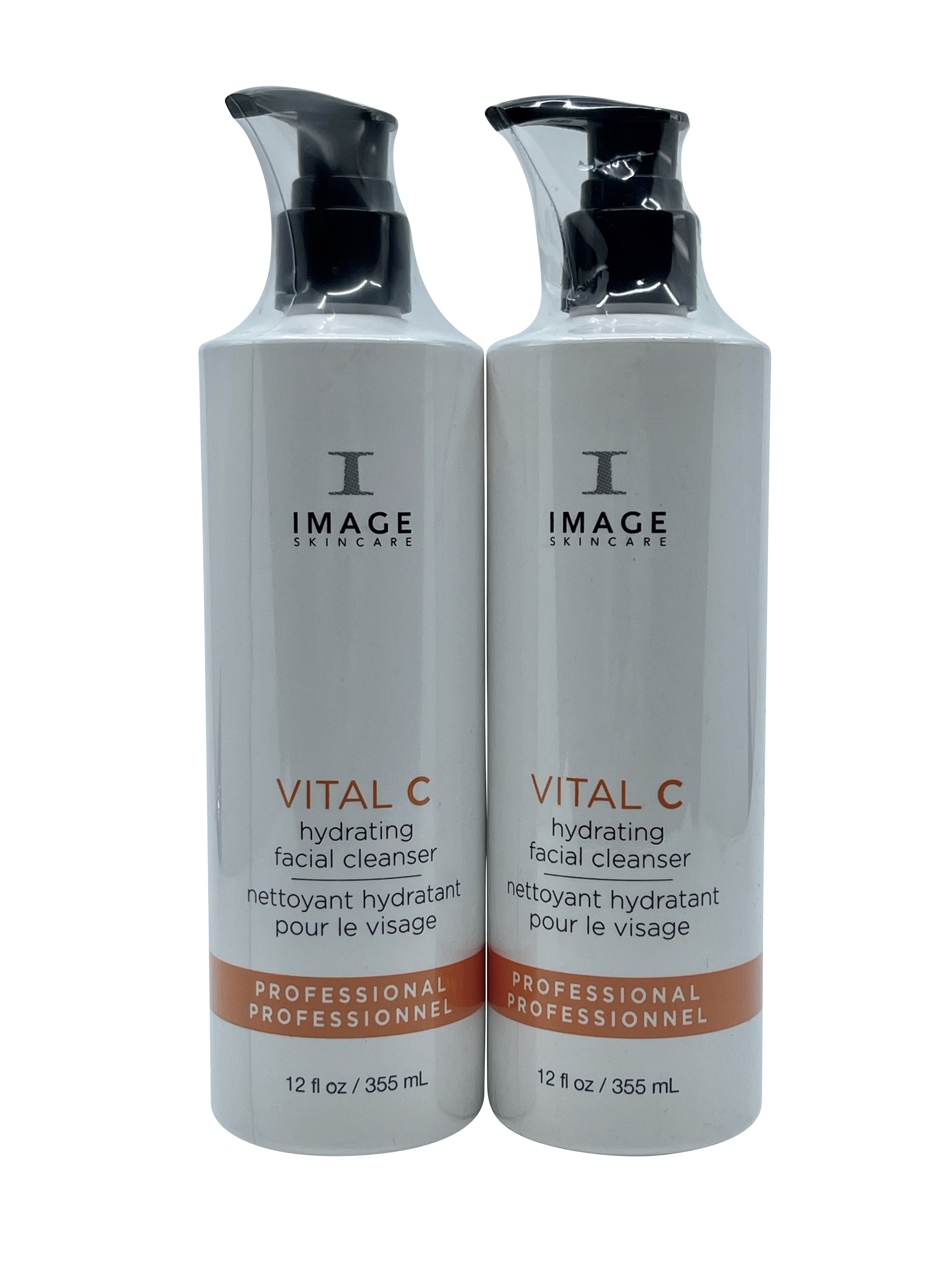 Image Skincare Vital C Hydrating Facial Cleanser 12 OZ Set of 2