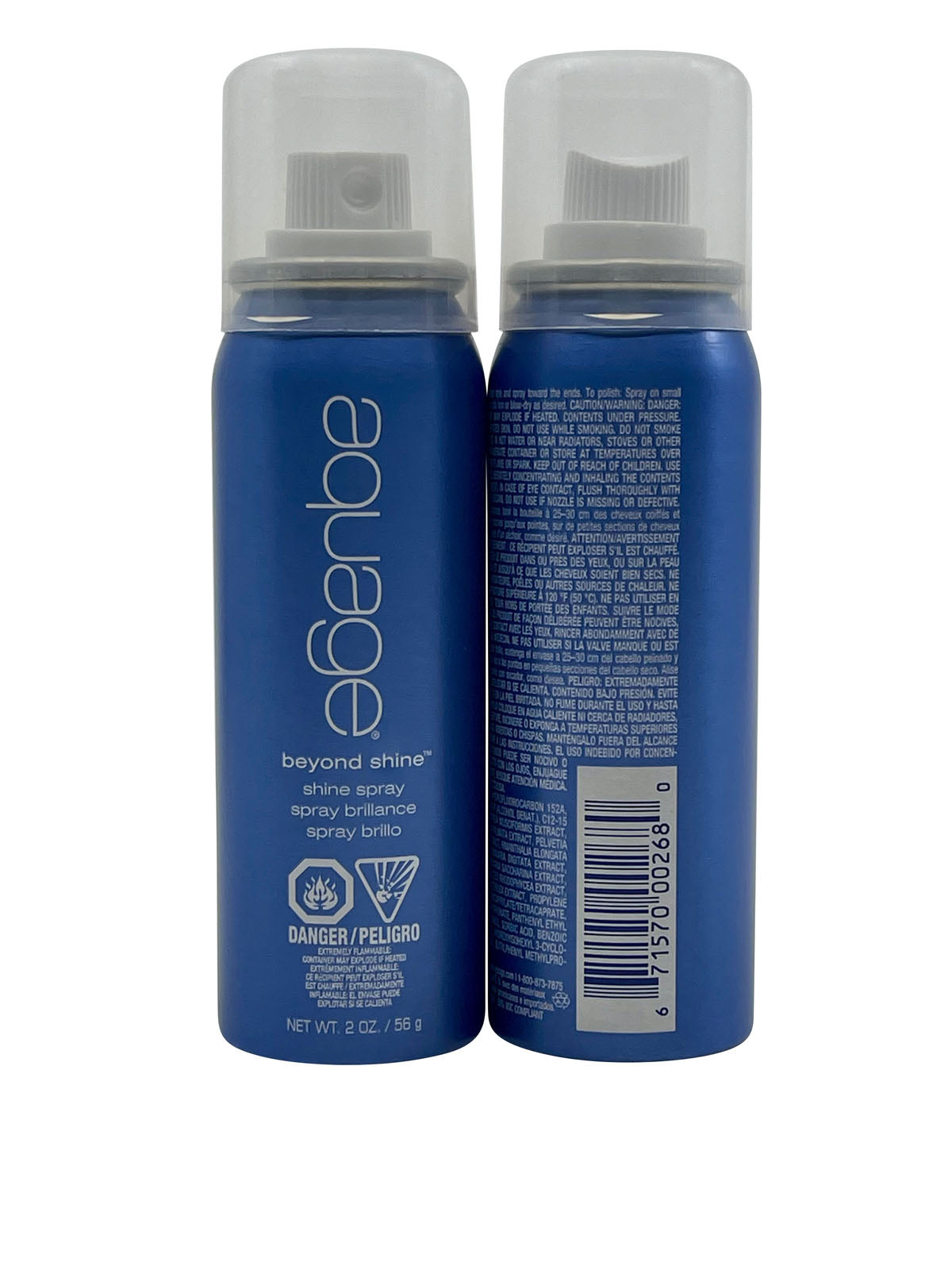 Aquage Beyond Shine Shine Spray 2 OZ Set of 2