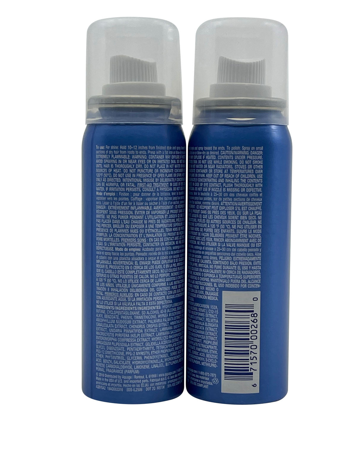 Aquage Beyond Shine Shine Spray 2 OZ Set of 2