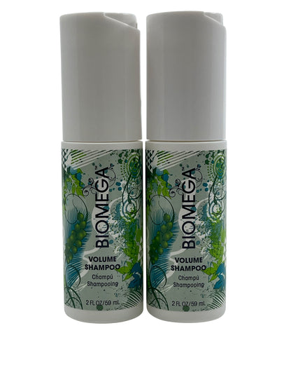 Biomega Volume Shampoo 2 OZ Set of 2