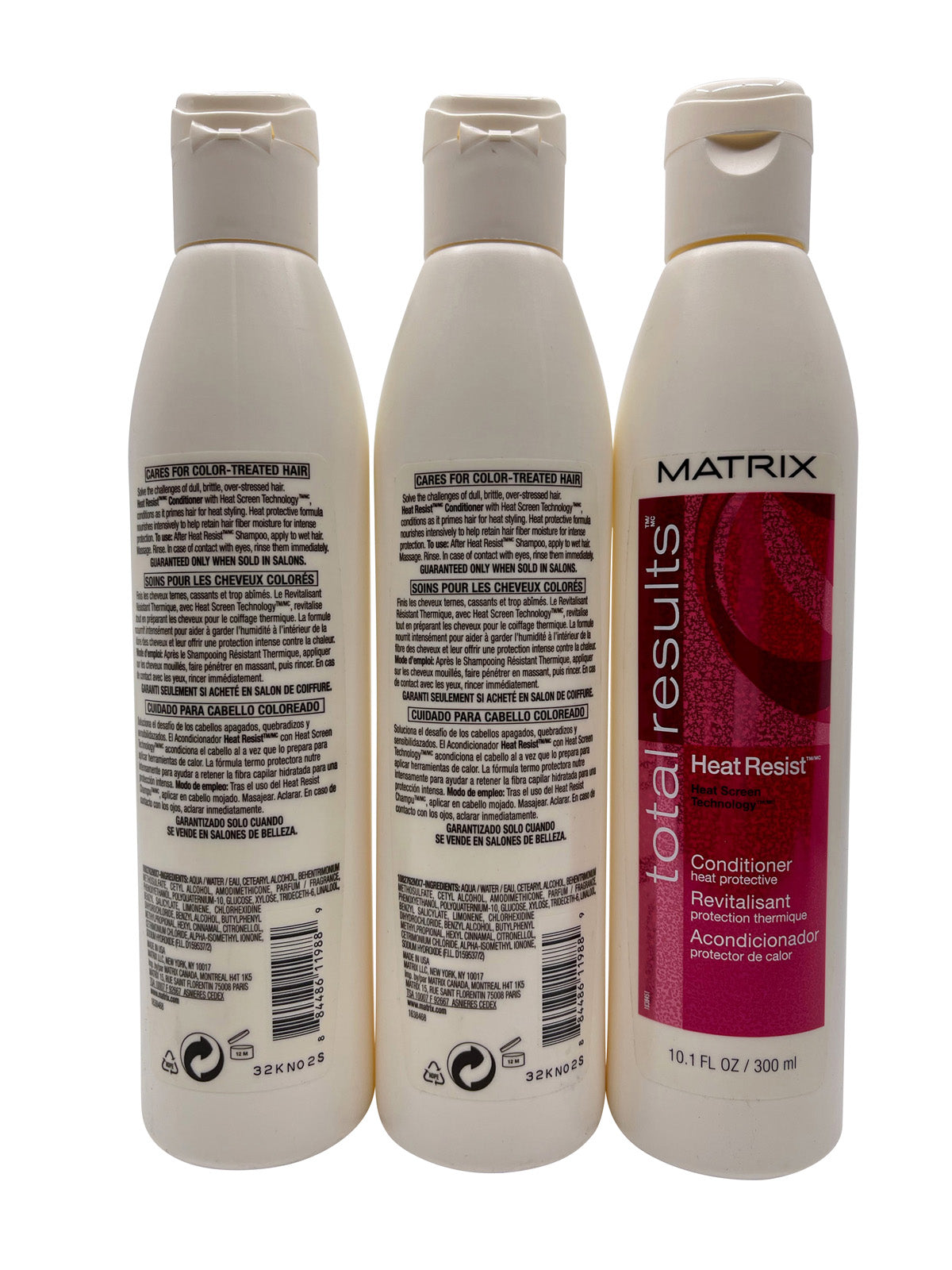 Matrix Total Results Heat Resist Conditioner 10.1 OZ Set of 3