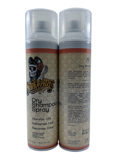 Suavecito Dry Shampoo Spray 6 OZ Set of 2