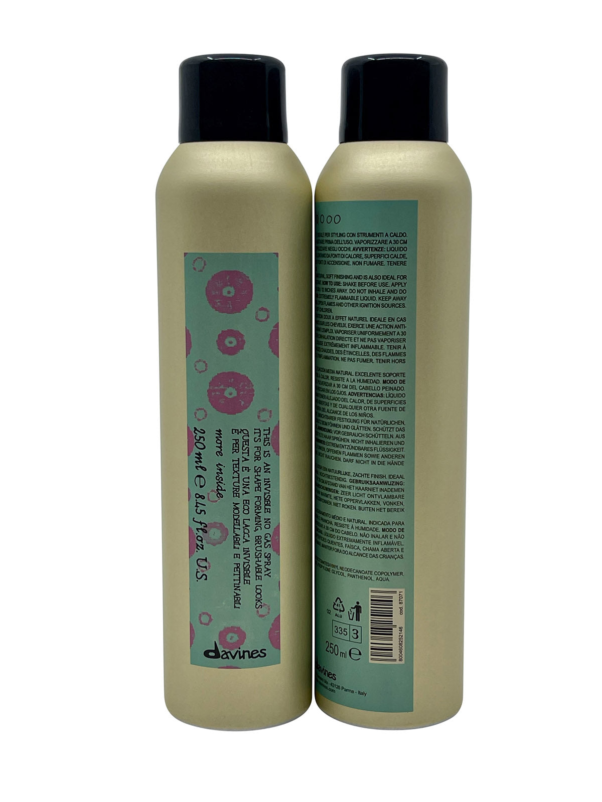 Davines This is an Invisible No Gas Spray 8.45 OZ Set of 2