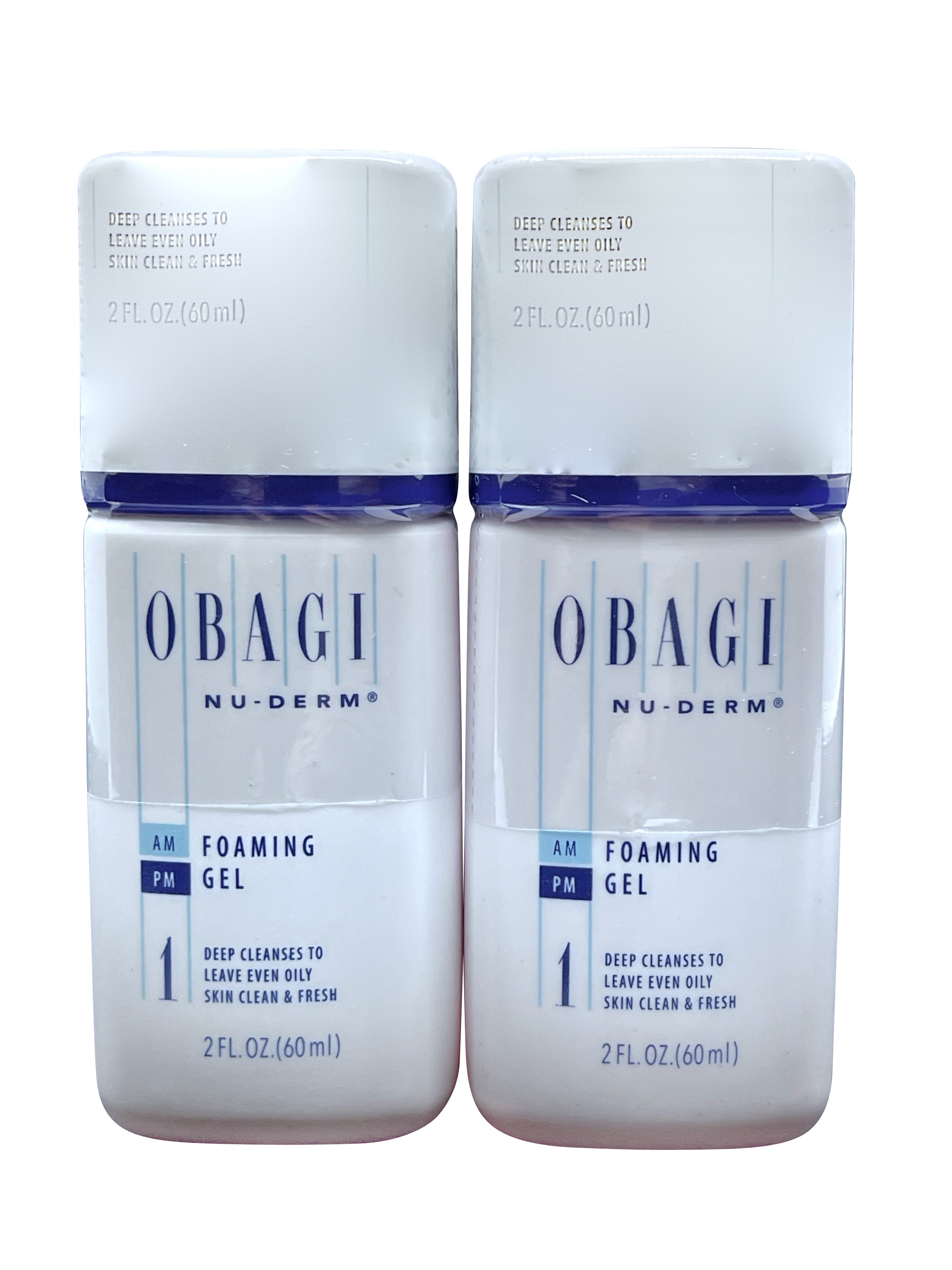 Obagi Nu Derm Foaming Gel 2 OZ Set of 2