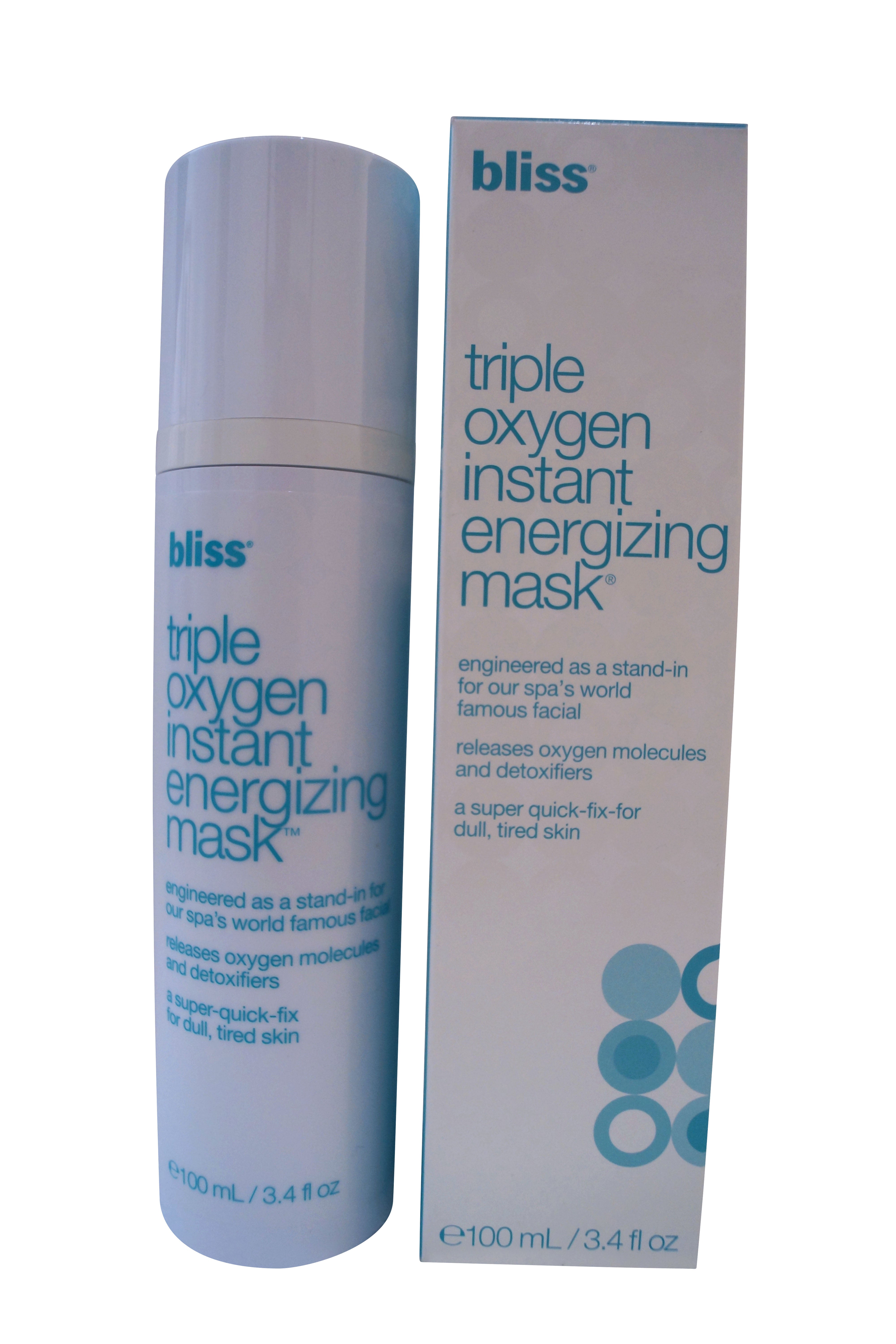 Bliss Triple Oxygen Instant Energizing Mask 3.4 oz