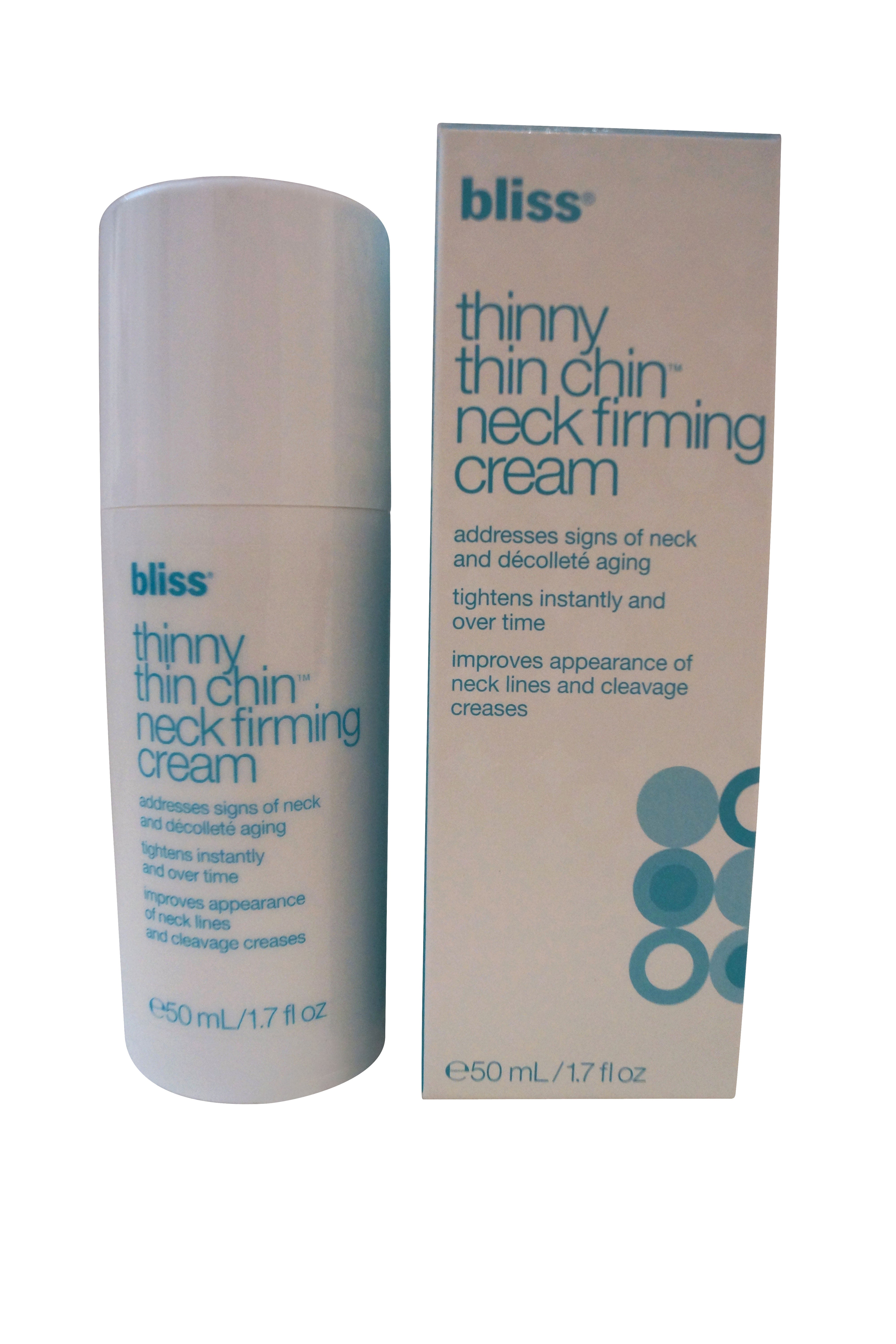 Bliss Thinny Thin Chin Neck Firming Cream 1.7 oz