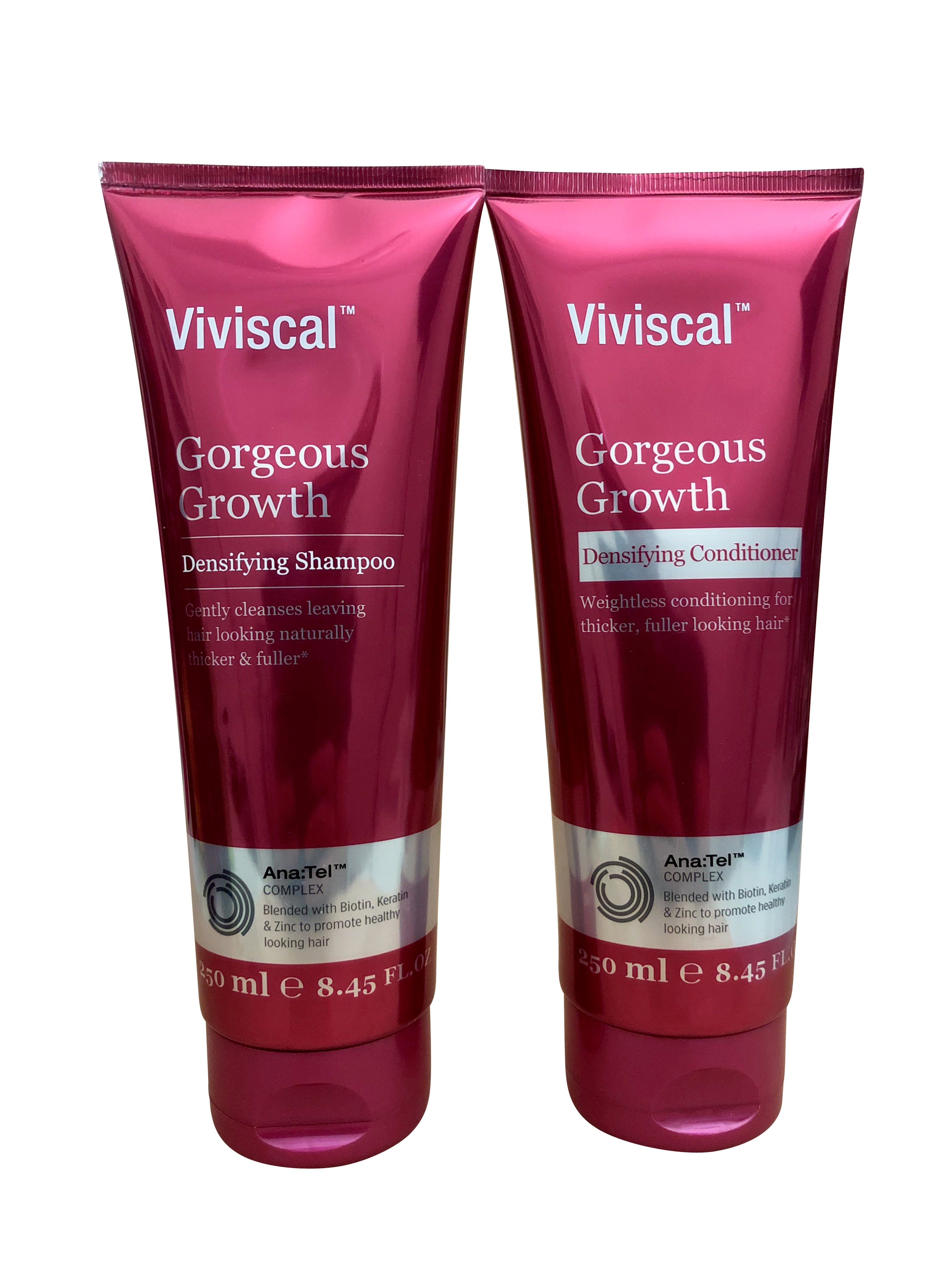 Viviscal Gorgeous Growth Densifying Shampoo & Conditioner Set 8.45 OZ Each