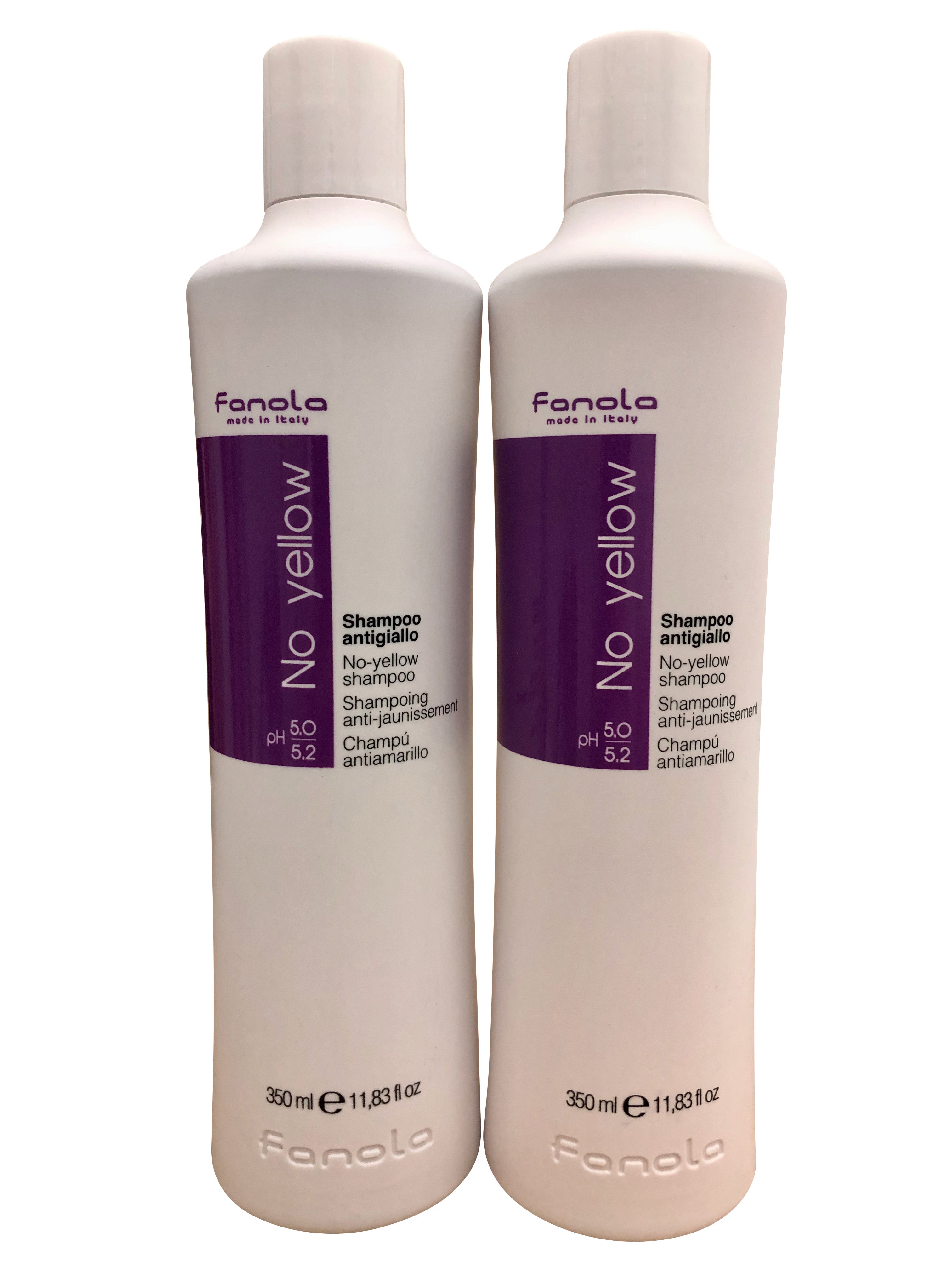 Fanola No Yellow Shampoo DUO 11.83 OZ Each