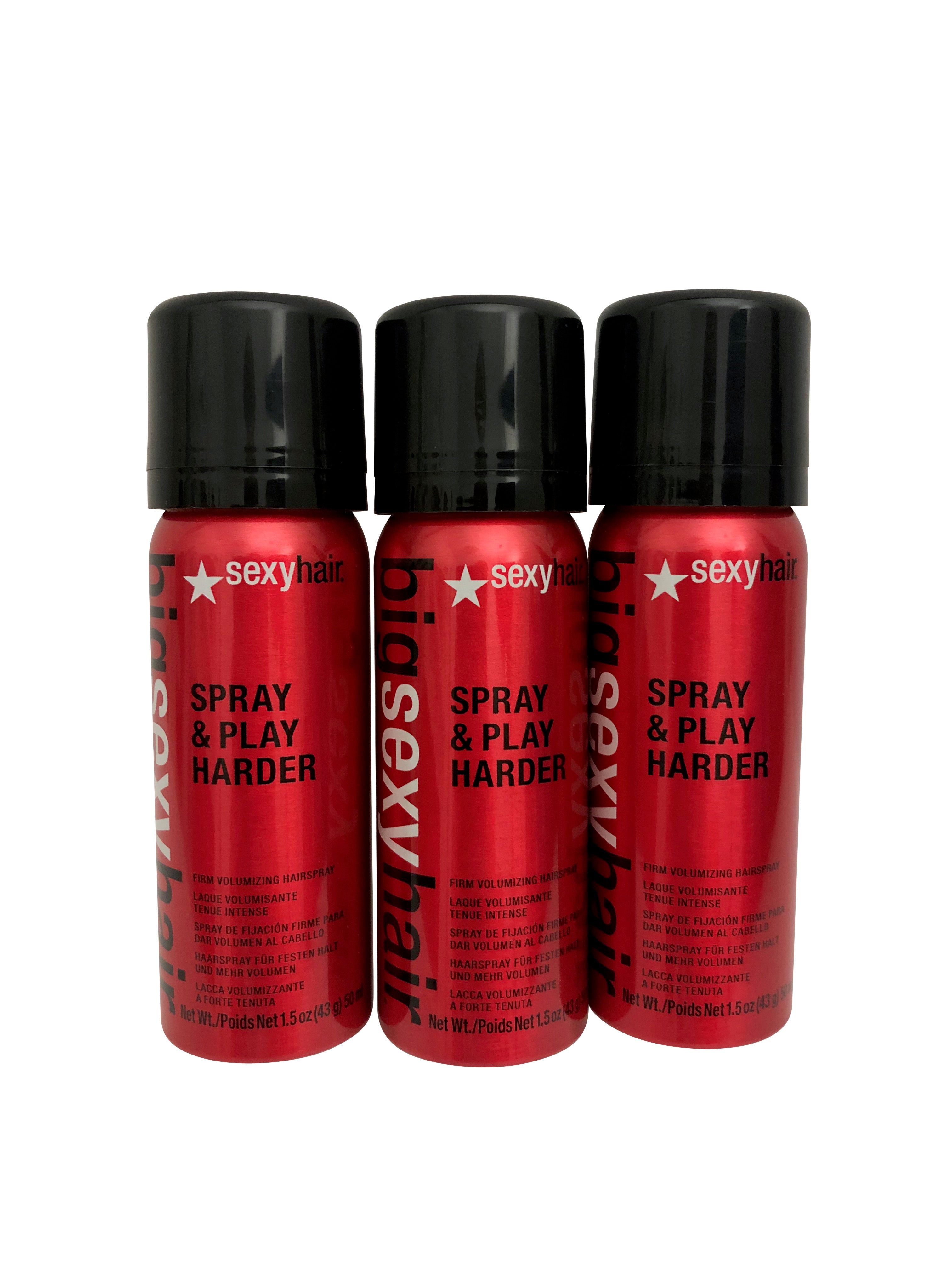 Big Sexy Hair Spray & Play Harder Trio 1.5 OZ Each