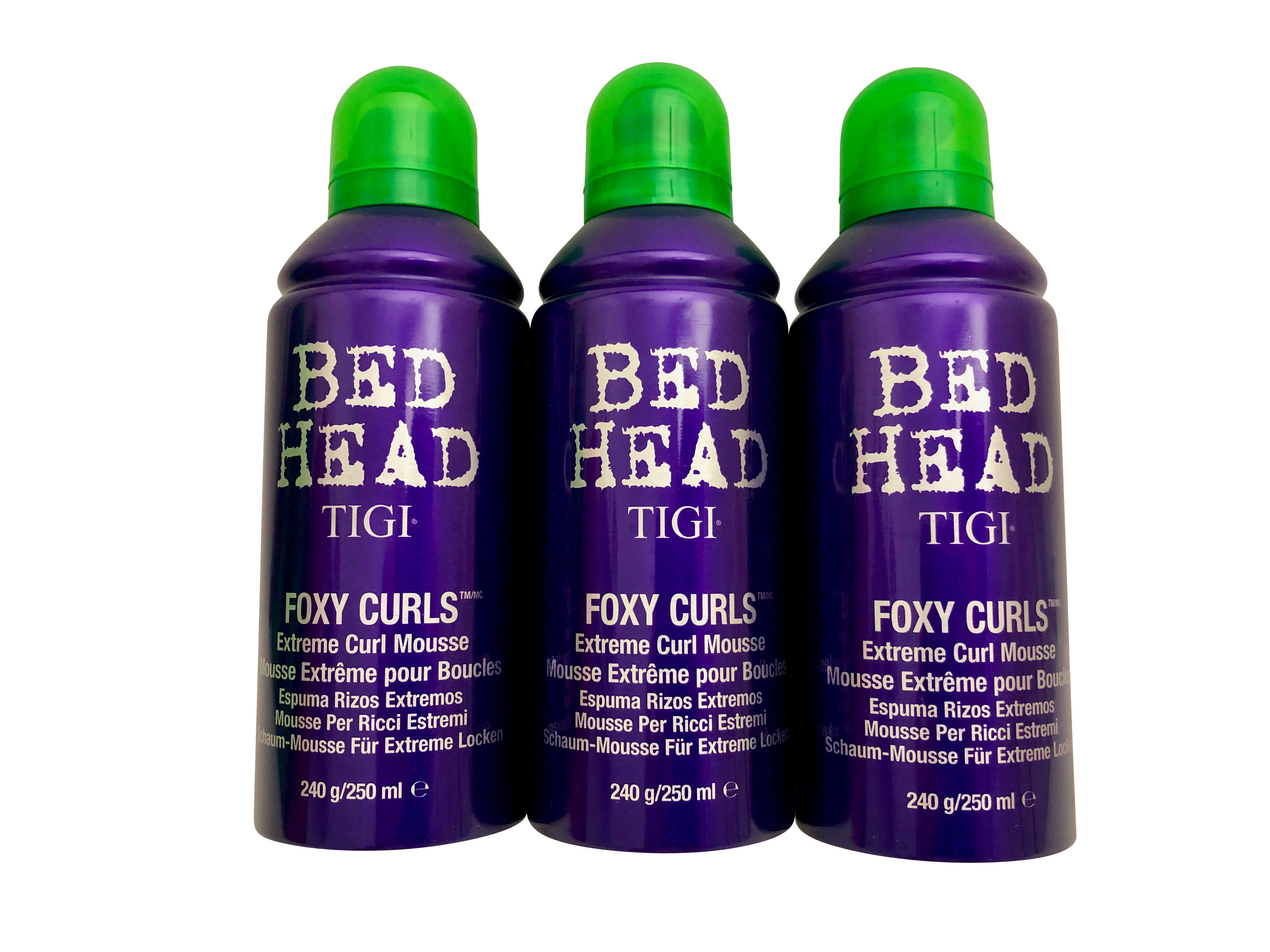 TIGI Bed Head Foxy Curls Mousse Set of 3 8.5 oz. Each