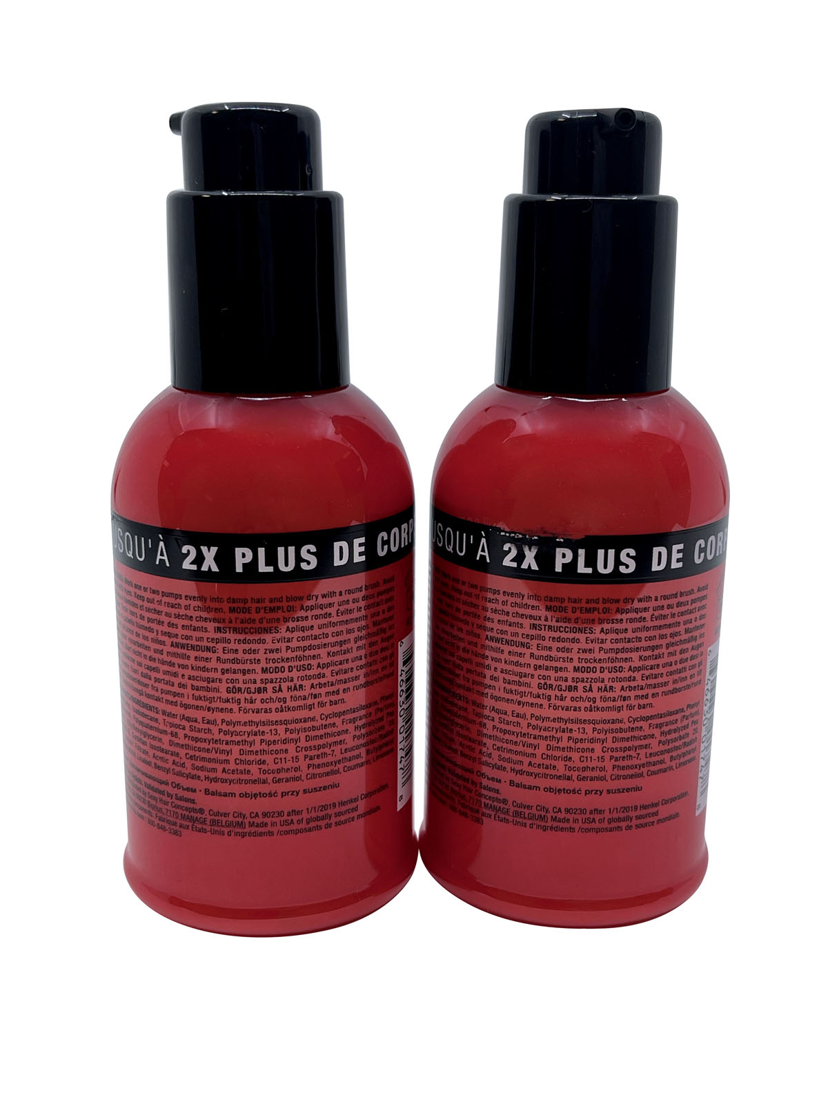 Big Sexy Hair Total Body Blow Dry Bodyfying Lotion Set 5.1 OZ Each