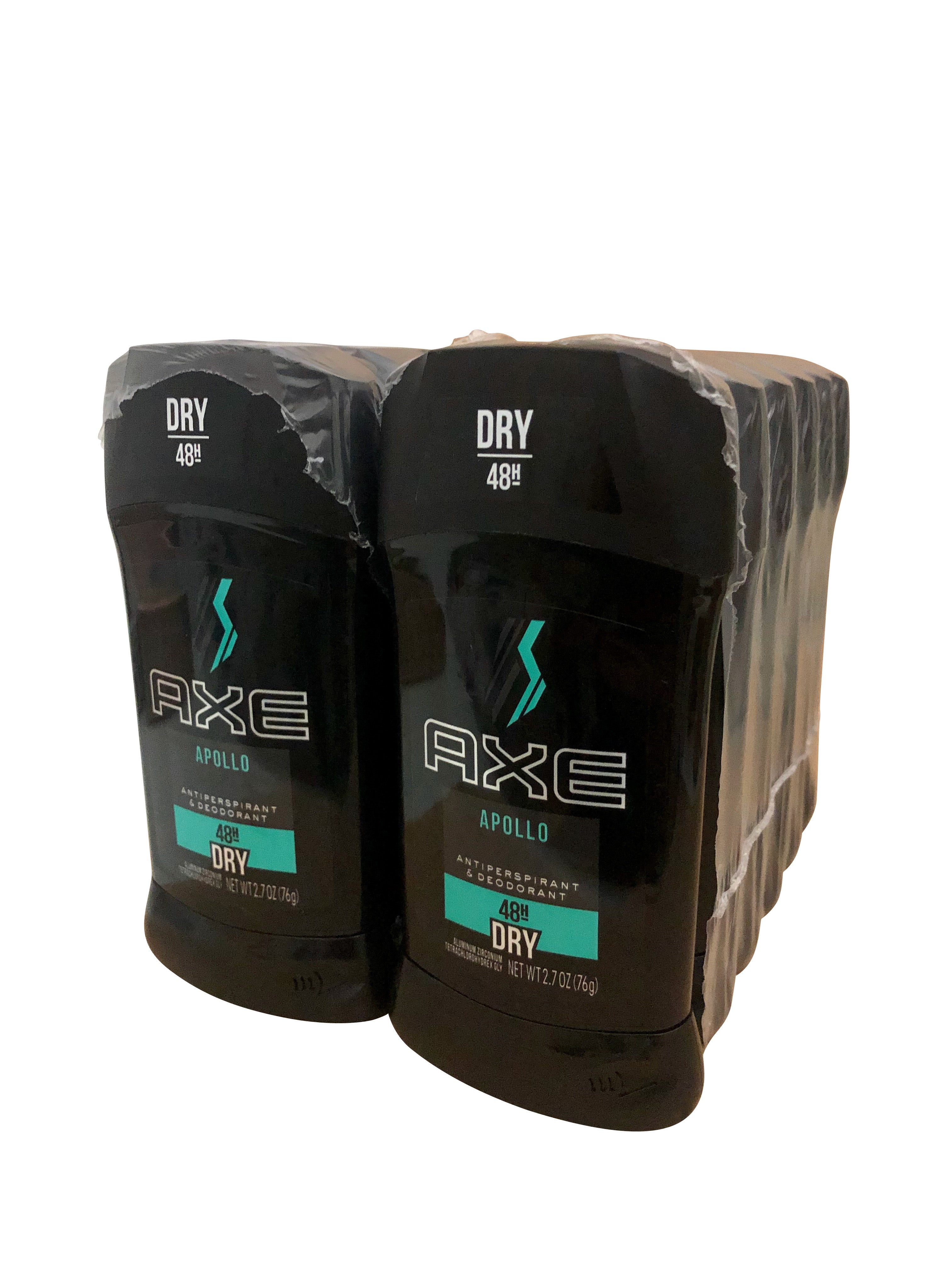 Axe Apollo Antiperspirant Stick for Men 2.7 OZ Pack of 12