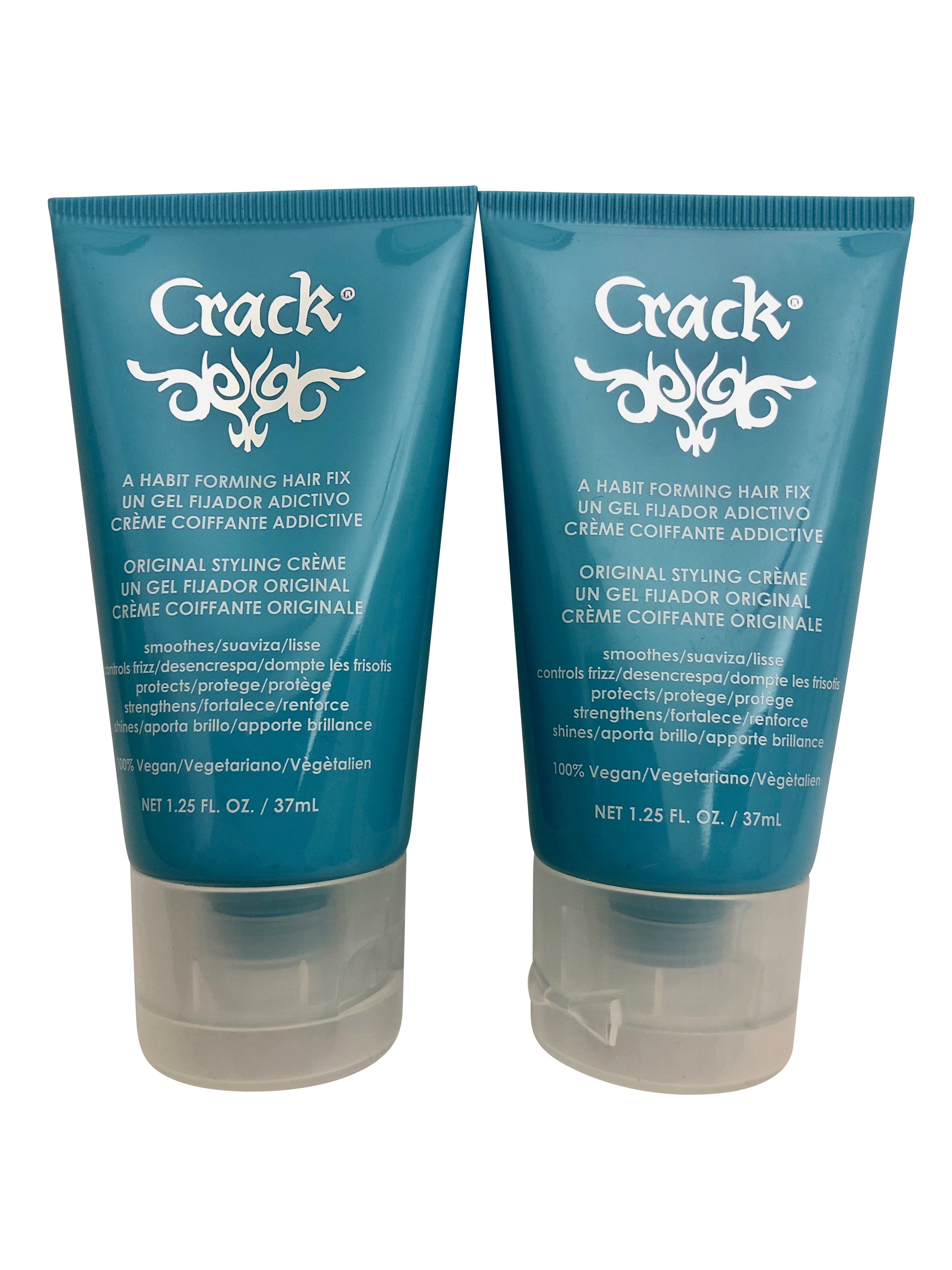 Crack hair Fix Original Styling Creme DUO 1.25 OZ Each