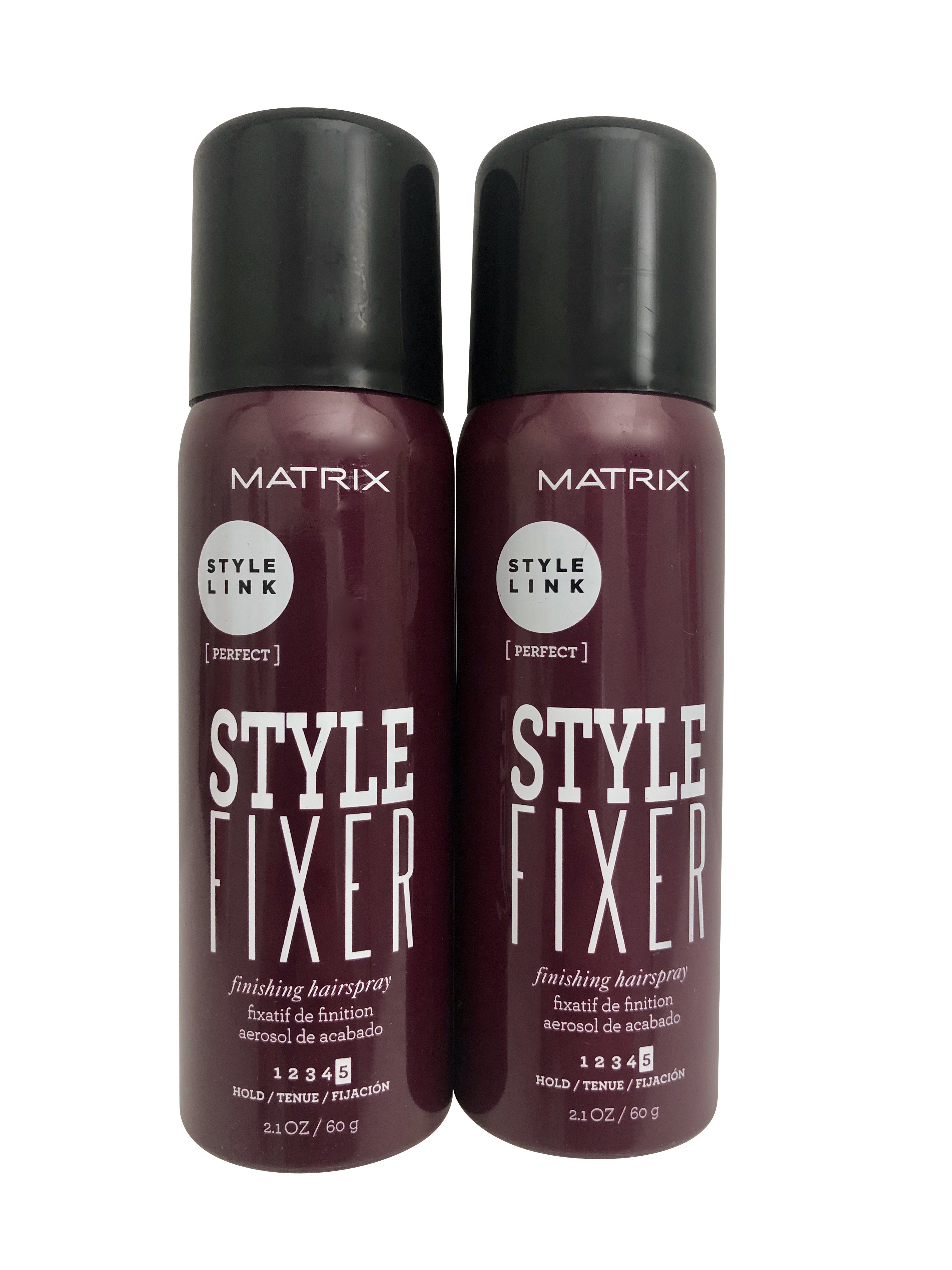 Matrix Style Link Style Fixer Finishing Hairspray Strong Hold Set 2.1 OZ Each