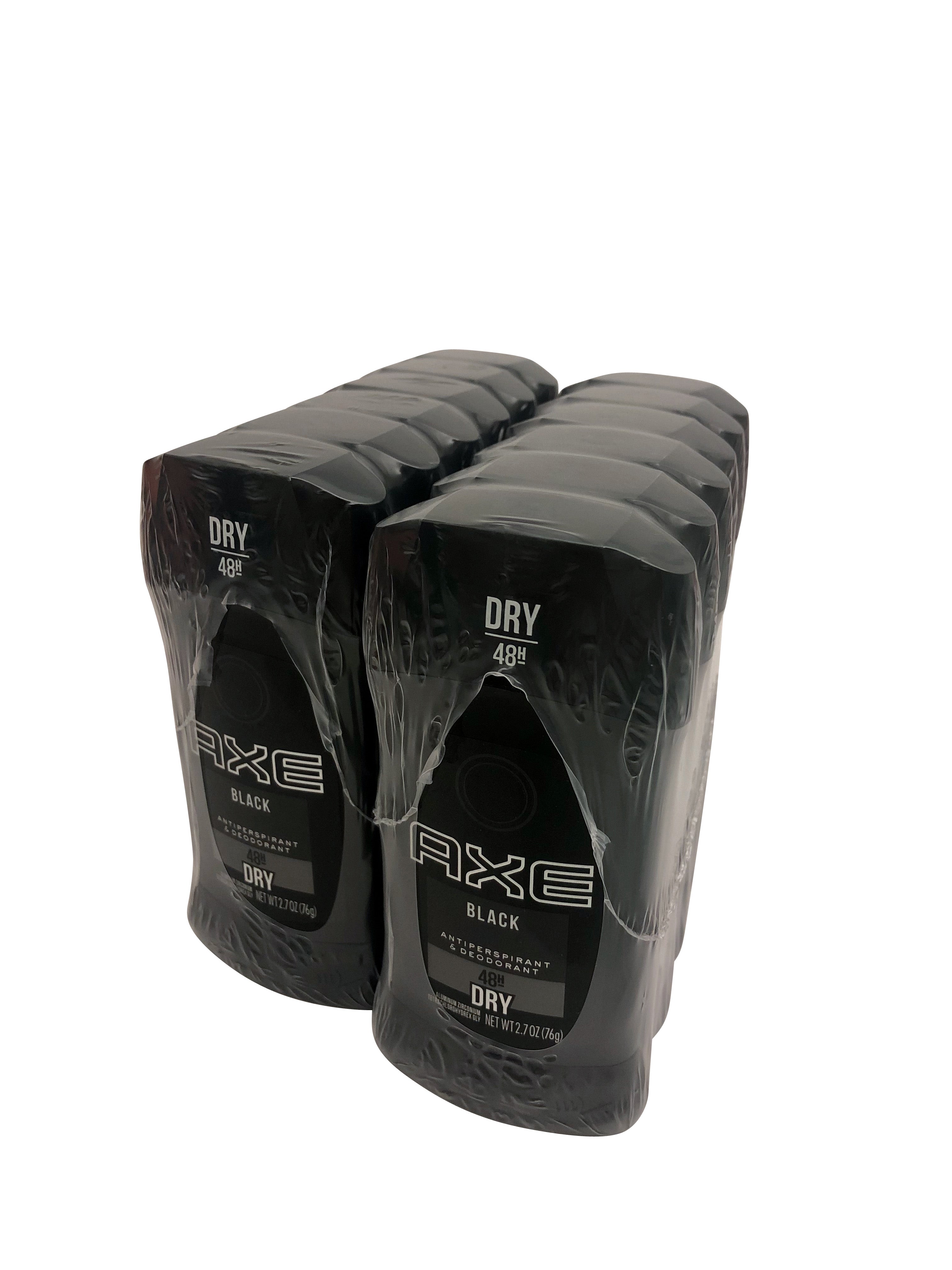 AXE Black Antiperspirant & Deodorant Set of 12 Each 2.7 OZ