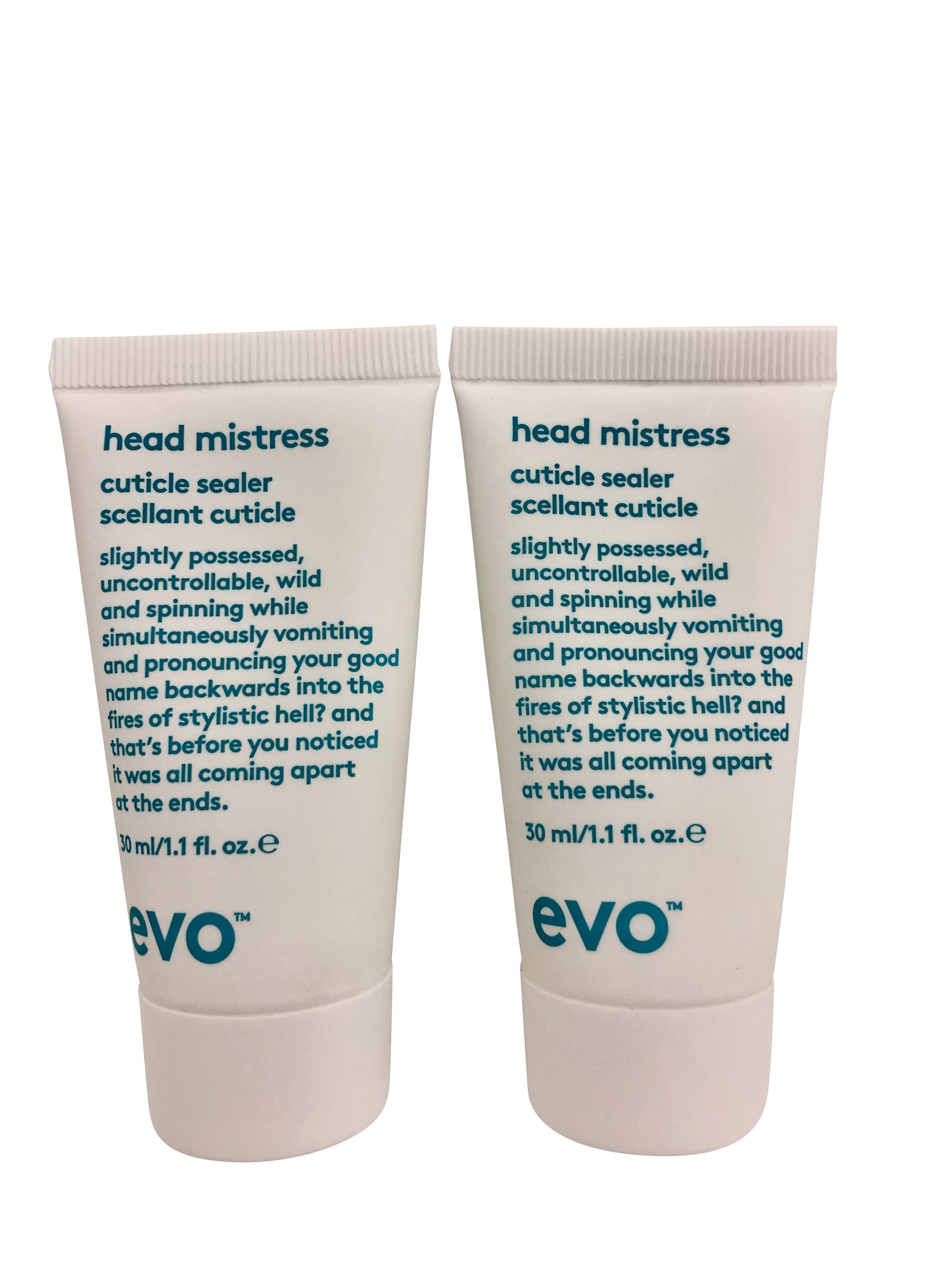 evo Head Mistress Cuticle Sealer DUO 1.1 OZ Each