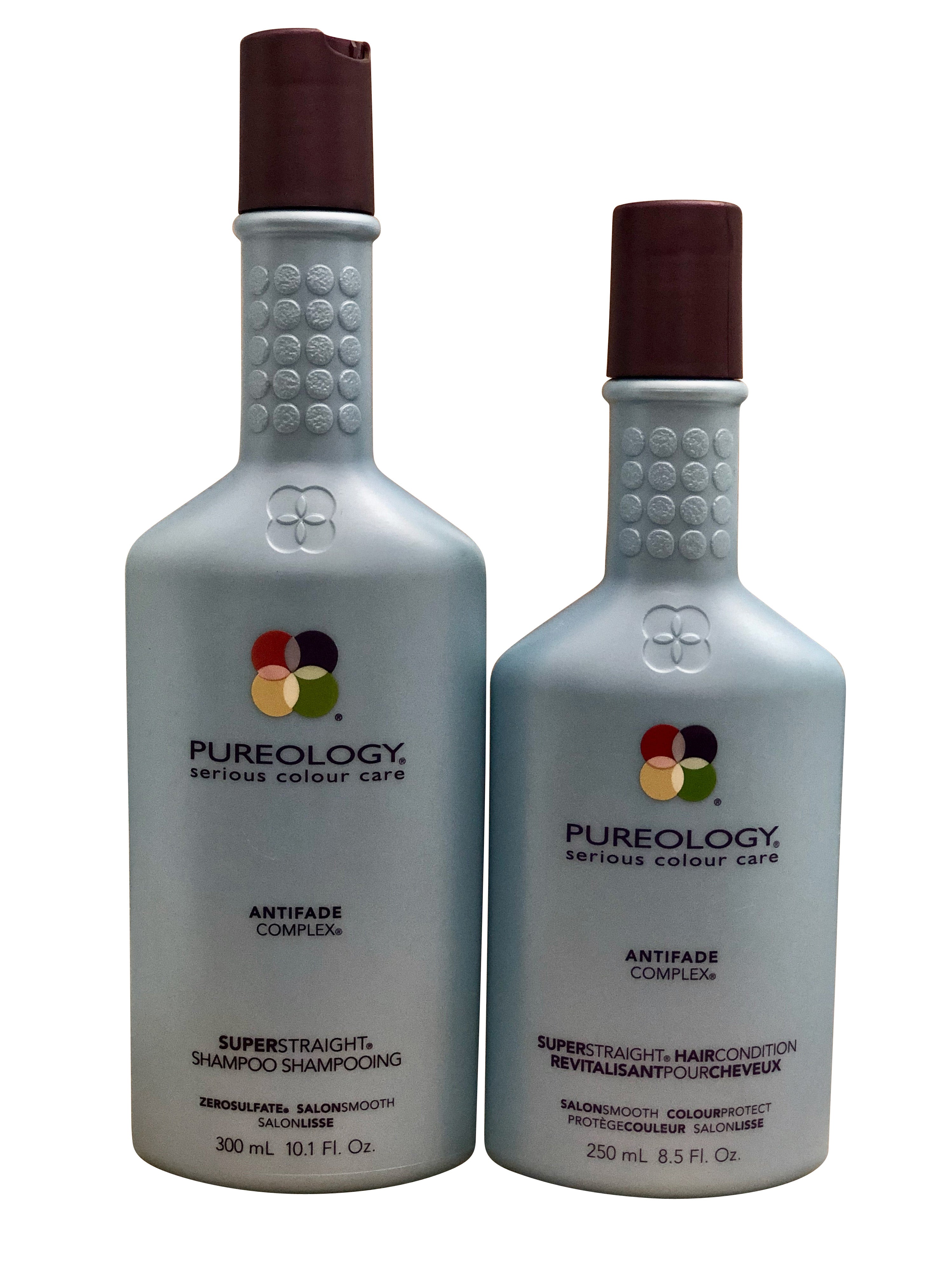 Pureology Super Straight Shampoo 10 oz & Conditioner 8.5 oz Duo