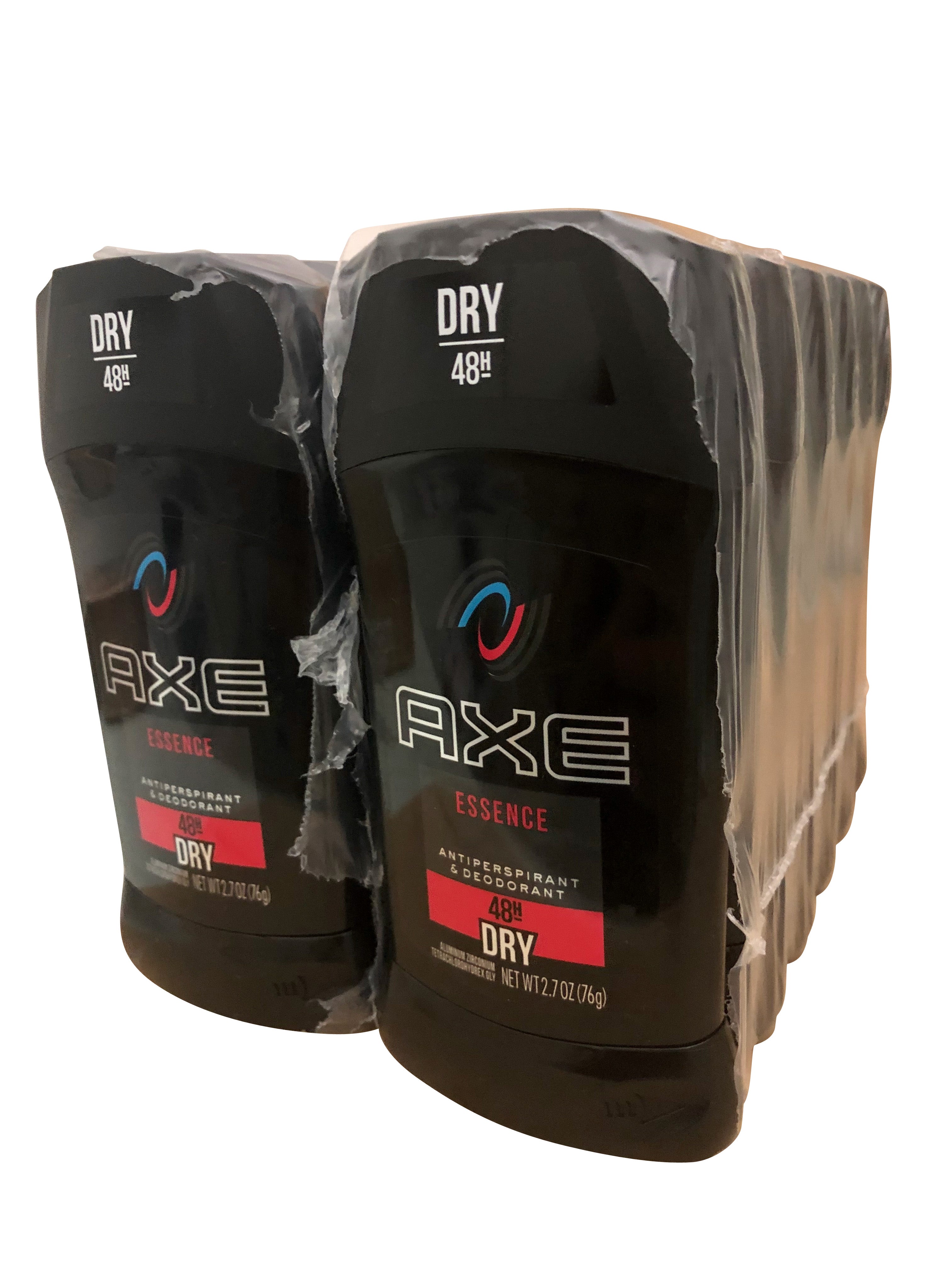 Axe Essence 48 HR Antiperspirant Deodorant Stick for Men 2.7 OZ Pack of 12