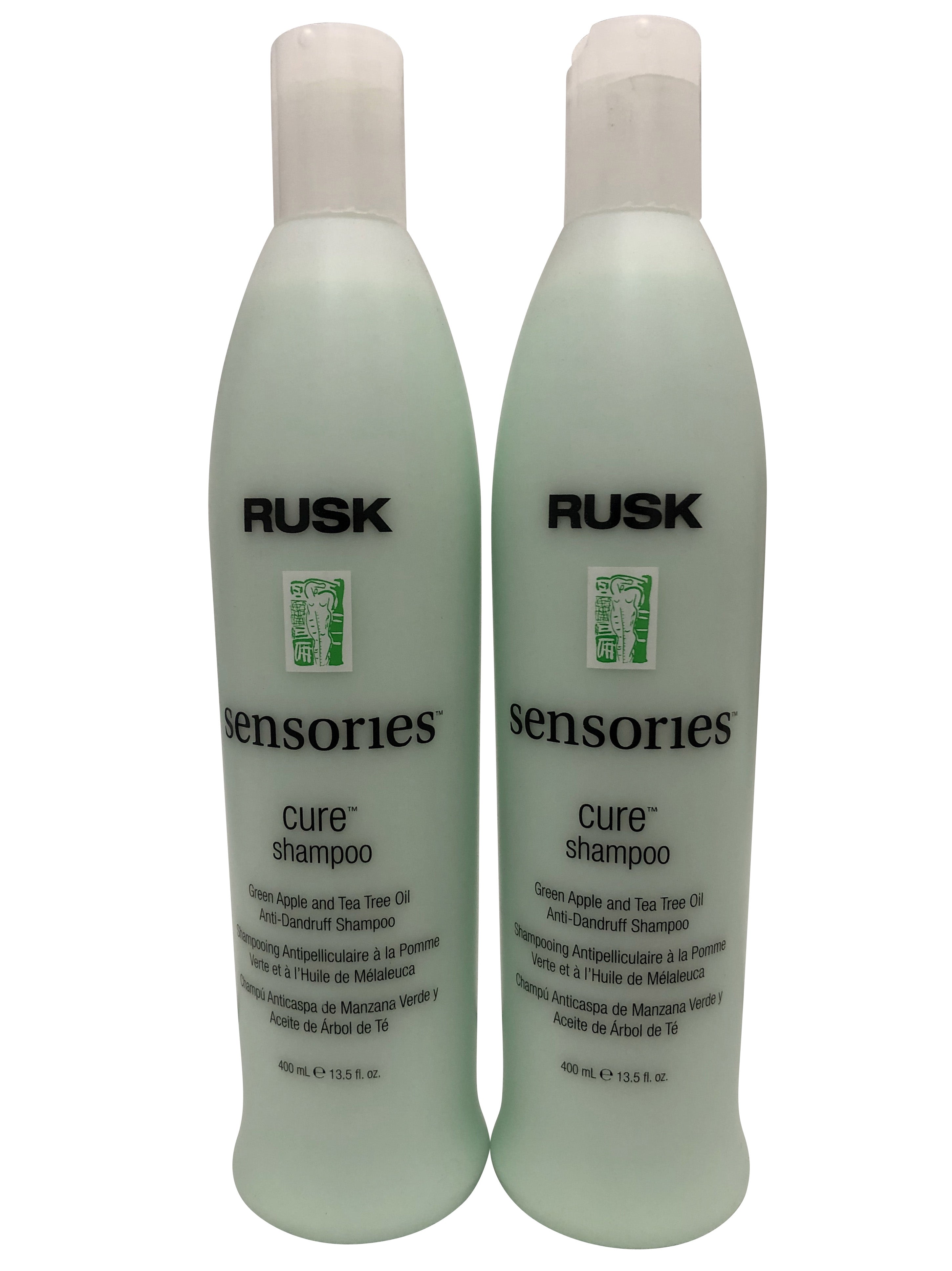 Rusk Sensories Cure Anti-Dandruff Shampoo 13.5 OZ Set