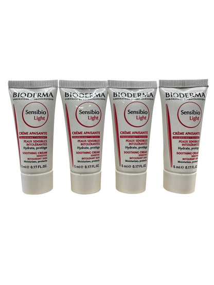 Bioderma Sensibio Light Soothing Cream 0.17 OZ set of 4