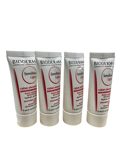 Bioderma Sensibio Light Soothing Cream 0.17 OZ set of 4