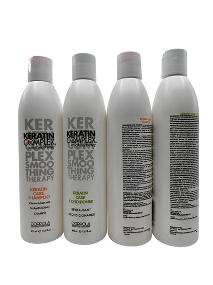 Keratin Complex Coppola Keratin Care Shampoo & Conditioner Set of 4 Each 13.5 OZ