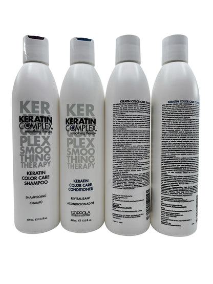 Keratin Complex Keratin Color Care Shampoo & Conditioner Set of 4 13.5 oz