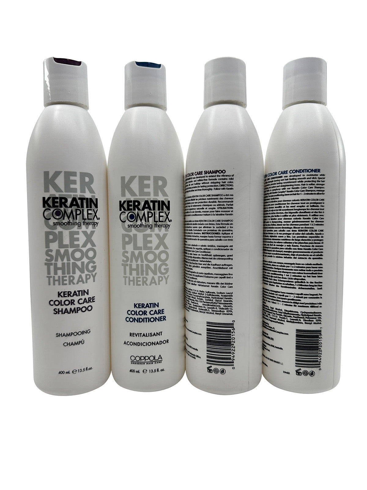 Keratin Complex Keratin Color Care Shampoo & Conditioner Set of 4 13.5 oz