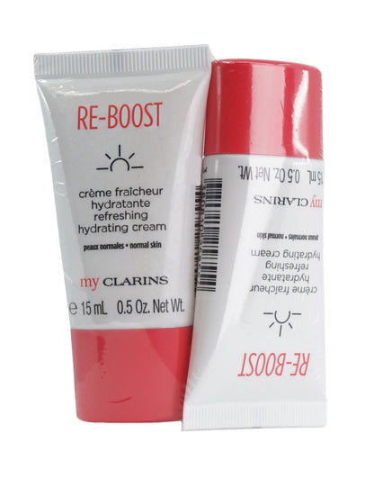 Clarins Re Boost Hydrating Cream 0.5 OZ Set of 2