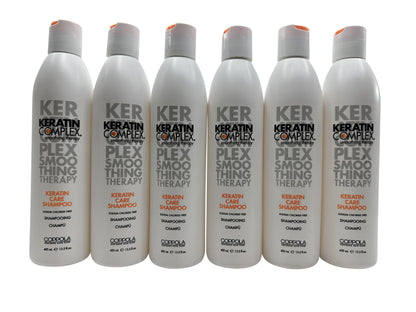 Keratin Complex Coppola Keratin Care Shampoo Set of 6 Each 13.5 OZ