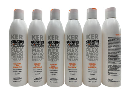 Keratin Complex Coppola Keratin Care Shampoo Set of 6 Each 13.5 OZ