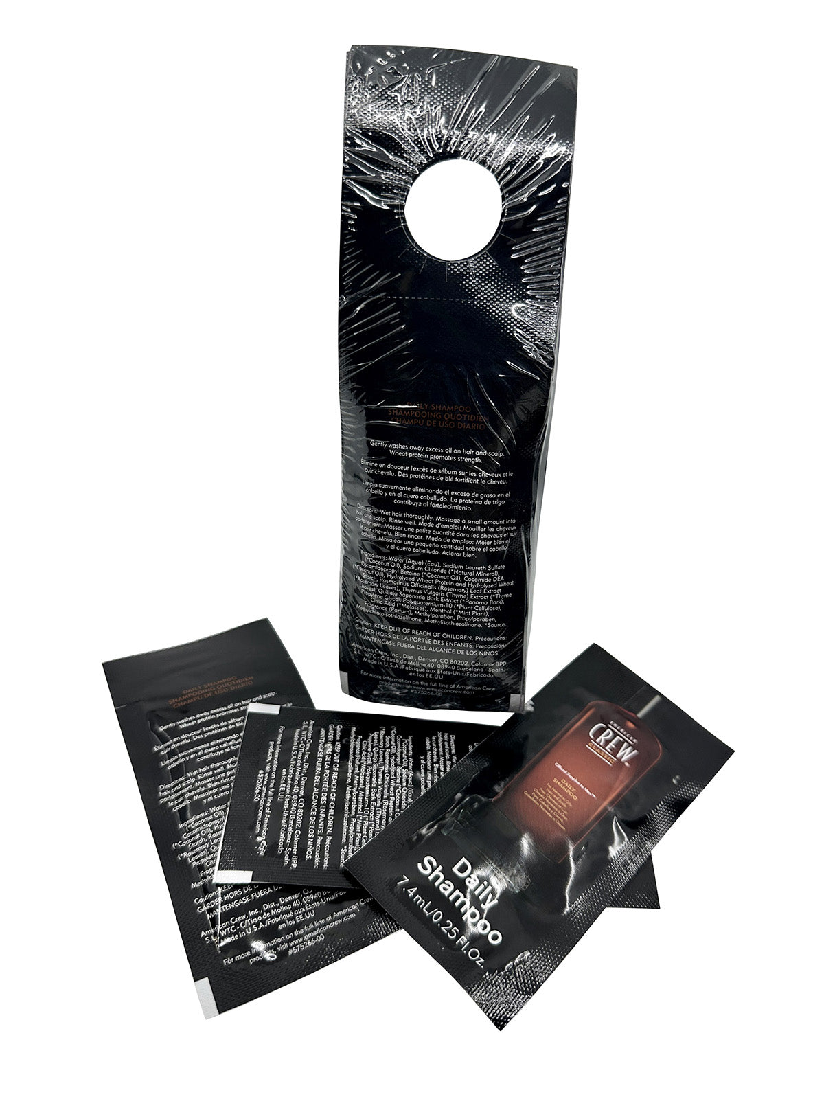 American Crew Daily Shampoo Normal to Oily Hair 0.25 OZ Sachets Set of 10