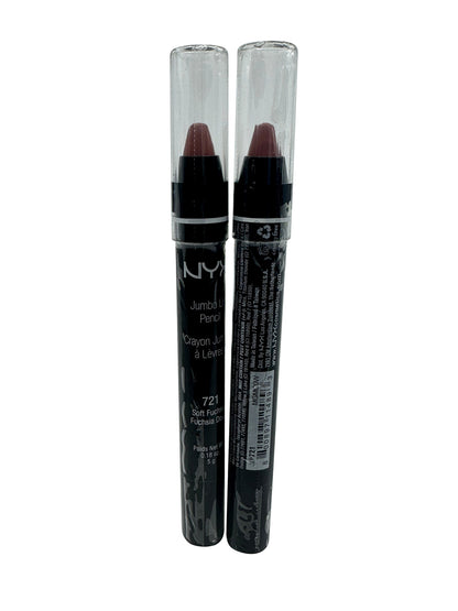 NYX Jumbo Lip Pencil 721 Soft Fuchsia 0.18 OZ DUO