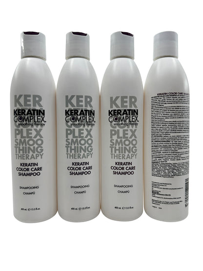 Keratin Complex Coppola Keratin Color Care Shampoo Set of 4 Each 13.5 OZ