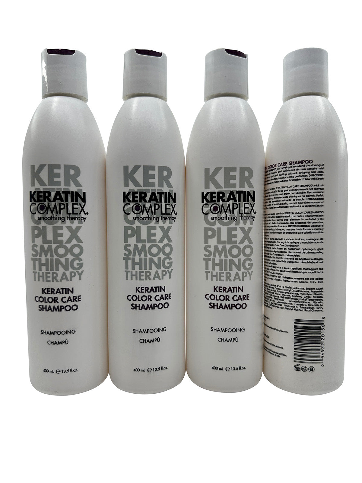 Keratin Complex Coppola Keratin Color Care Shampoo Set of 4 Each 13.5 OZ