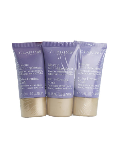 Clarins Extra Firming Mask 0.5 OZ Set of 3