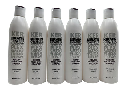 Keratin Complex Coppola Keratin Color Care Shampoo Set of 6 Each 13.5 OZ