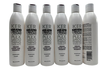 Keratin Complex Coppola Keratin Color Care Shampoo Set of 6 Each 13.5 OZ