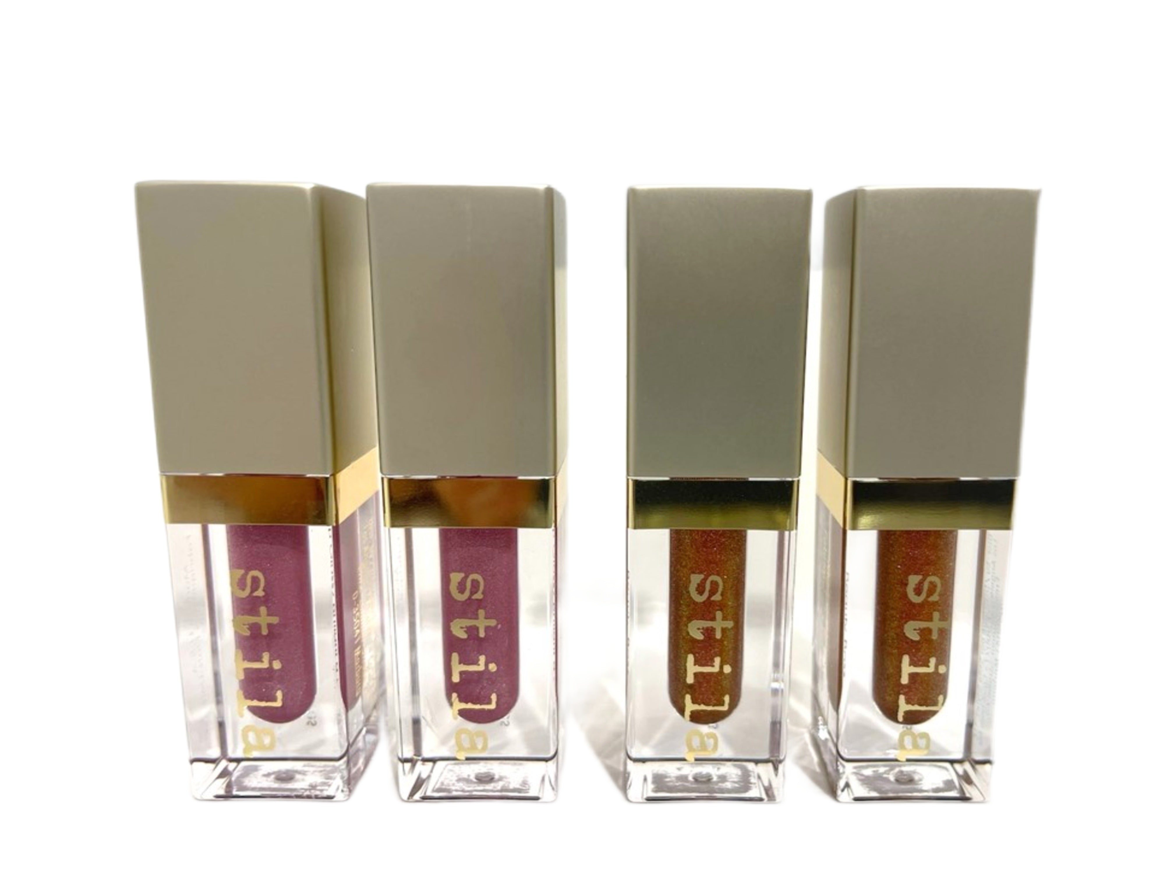 Stila Beauty Boss Lip Gloss 2 Synergy & 2 Elevator Pitch 1.5 ML Value Pack